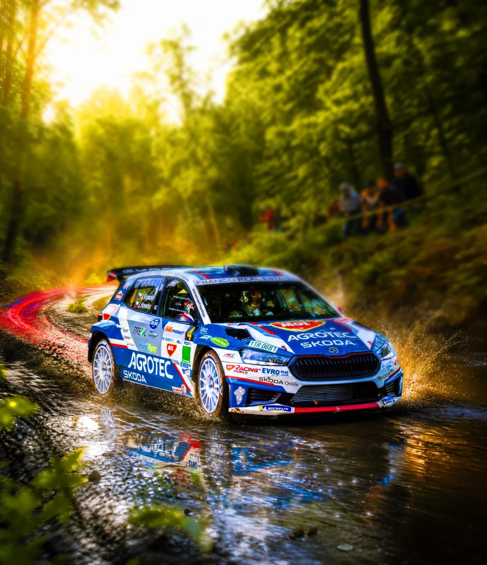 Rallye Český Krumlov — výkon, rychlost, přesnost.